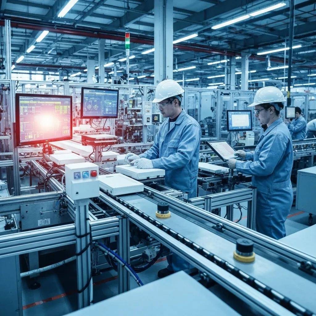 Edge AI applications enhancing operational efficiency in manufacturing